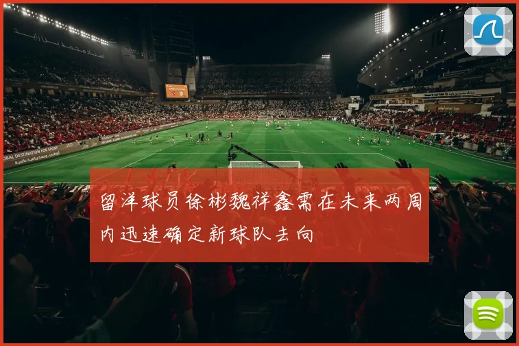 留洋球员徐彬魏祥鑫需在未来两周内迅速确定新球队去向